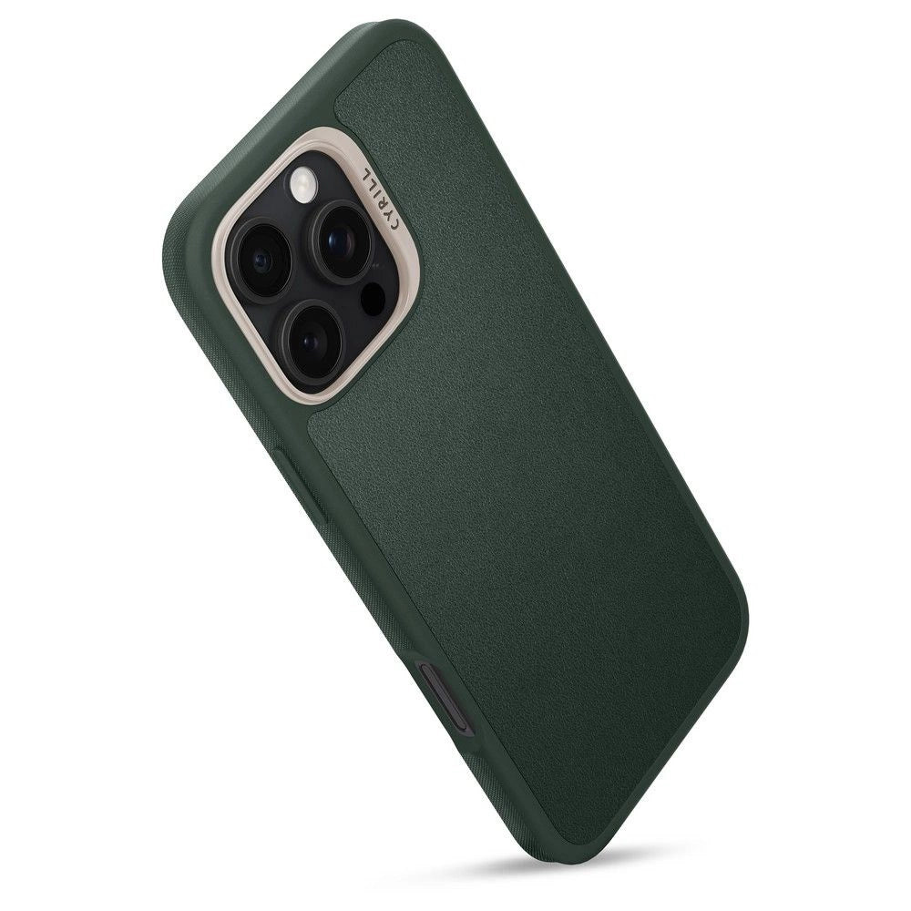 Spigen Cyrill Kajuk MagSafe iPhone 16 Pro Max Case - Grøn
