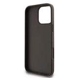 Guess 4G Big Logo Case for iPhone 16 Pro - Brown