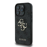 Guess 4G Big Logo Case for iPhone 16 Pro - Black