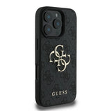 Guess 4G Big Logo Case for iPhone 16 Pro - Black