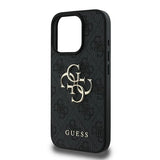 Guess 4G Big Logo Case for iPhone 16 Pro - Black
