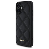 Guess Quilted Metal Logo iPhone 16 Plus Case - sort