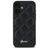Guess Quilted Metal Logo iPhone 16 Plus Case - sort