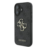 Guess 4G Big Logo Case til iPhone 16 - sort