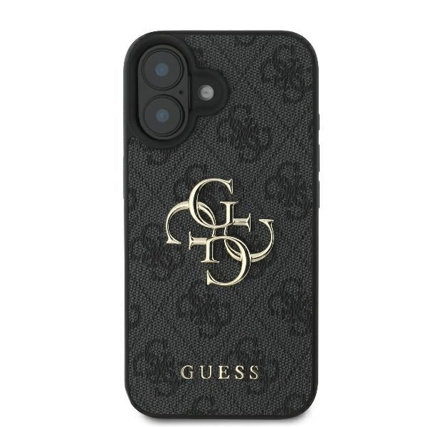 Guess 4G Big Logo Case til iPhone 16 - sort