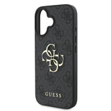 Guess 4G Big Logo Case til iPhone 16 - sort