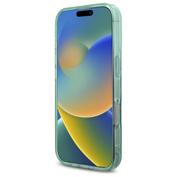 Guess IML Rhinestones MagSafe iPhone 16 Pro Case - Green