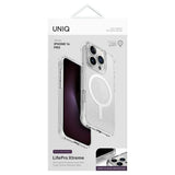 Uniq LifePro Xtreme Magclick opladningsfoder til iPhone 16 Pro - klar
