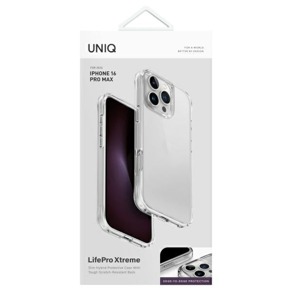 Uniq LifePro Xtreme Case til iPhone 16 Pro Max - klar