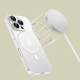 Tech-Protect MagSlim MagSafe Case til iPhone 16 Pro - hvid