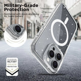 Tech-Protect FlexAir Hybrid MagSafe Case til iPhone 16 Pro Max - klar