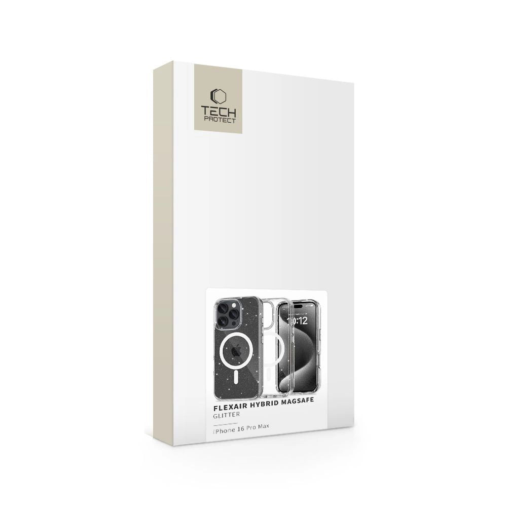 Tech-Protect FlexAir Hybrid MagSafe Case til iPhone 16 Pro Max - klar