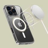 Tech-Protect FlexAir Hybrid MagSafe Case for iPhone 16 Pro - Clear