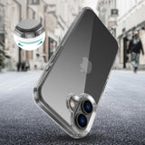 Tech-Protect FlexAir Hybrid Case for iPhone 16 - Clear