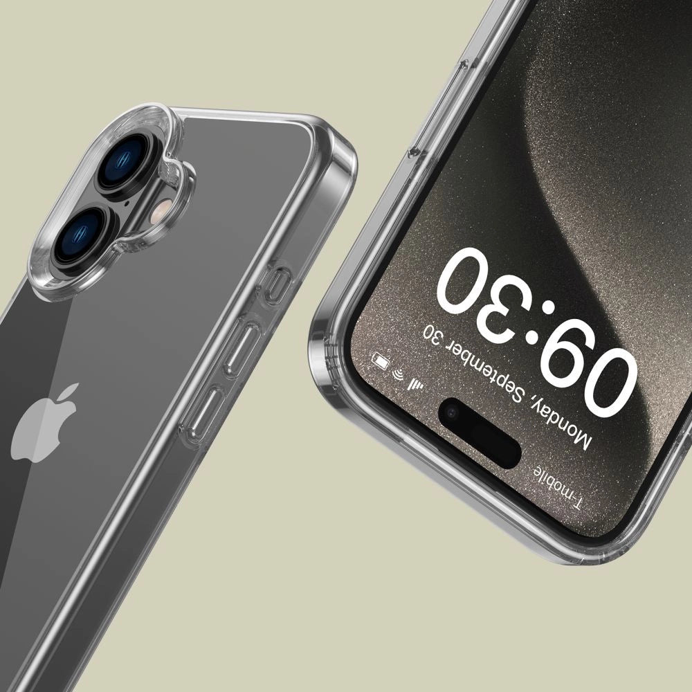 Tech-Protect FlexAir Hybrid Case for iPhone 16 - Clear