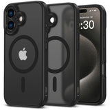 Tech-Protect MagCam MagSafe iPhone 16 Case - Halvt gennemsigtigt