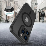 Tech-Protect MagCam MagSafe iPhone 16 Pro Max Case - Halvt gennemsigtig