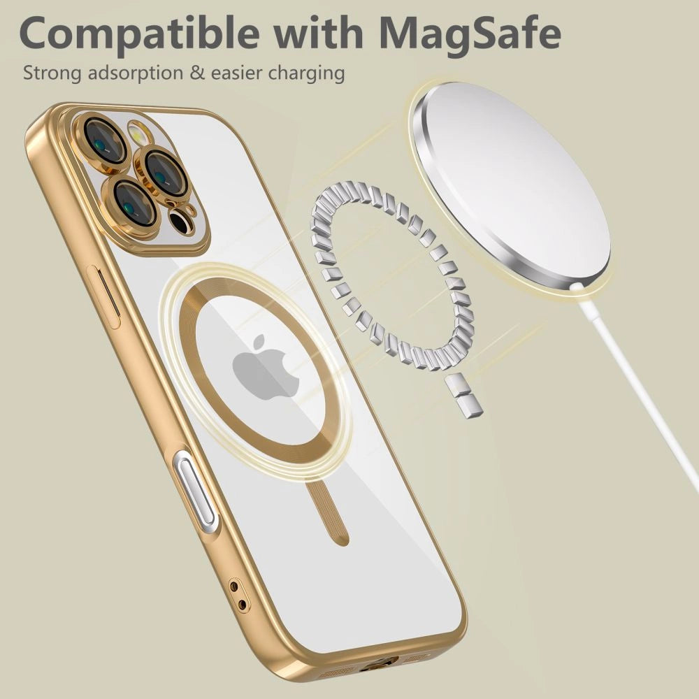 Tech-Protect MagFlex MagSafe Case til iPhone 16 Pro Max - Guld