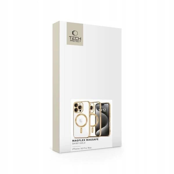 Tech-Protect MagFlex MagSafe Case til iPhone 16 Pro Max - Guld