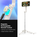 Selfie stick Spigen S571W MagSafe Bluetooth med stativ - beige