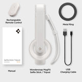 Selfie stick Spigen S571W MagSafe Bluetooth med stativ - beige