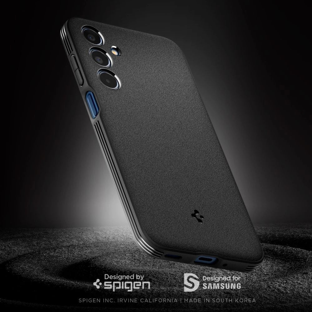 Spigen Essential SandBlast Case til Samsung Galaxy M35 5G - sort