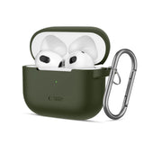 Tech-Protect Silicone Hook Case til Apple AirPods 3 - Grøn