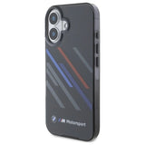 BMW Motosport IML Random Stripes iPhone 16 Case - sort