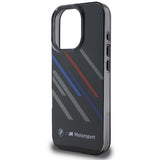 BMW Motosport IML Random Stripes iPhone 16 Pro Max Case - sort