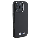 BMW M Smooth Full Wrapped Metal MagSafe Case til iPhone 16 Pro - sort