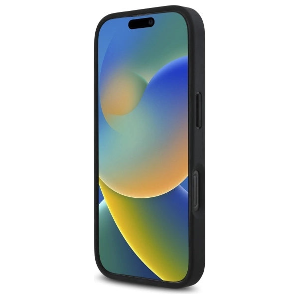 BMW M Perforeret Twisted Line MagSafe-hylster til iPhone 16 Pro - sort