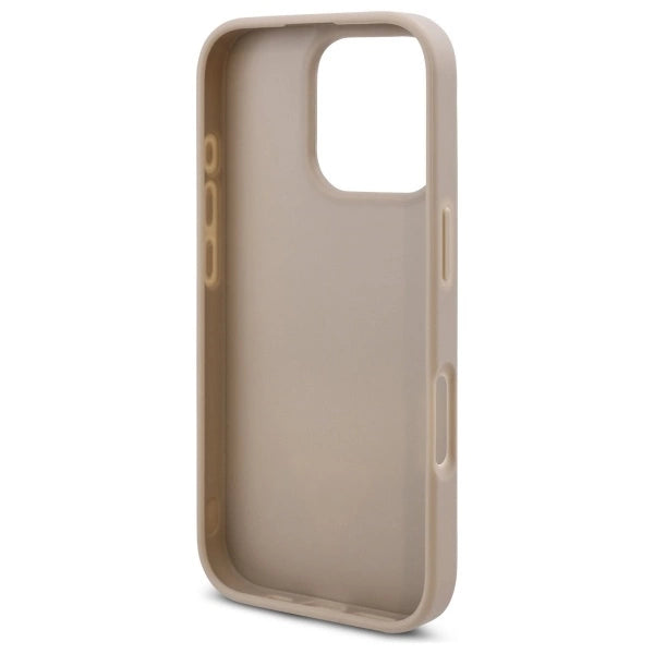 Guess ny 4G Triangle Case til iPhone 16 Pro - hvid