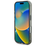 Guess IML Hjerte iPhone 16 Case - sort