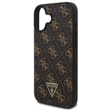 Guess New 4G Triangle Case for iPhone 16 6.1" - Black