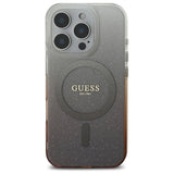 Guess IML Glitter Gradient MagSafe iPhone 16 Pro Case - Brunt