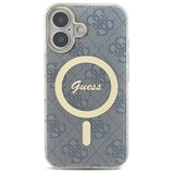 Guess IML 4G MagSafe iPhone 16 Case - Blue