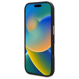 Guess 4G Logo Plate MagSafe iPhone 16 Case - sort