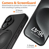 Tech-Protect MagRing MagSafe-hylster til iPhone 16 - gennemsigtige