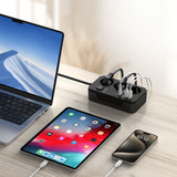 Tech-Protect PC3X6 Power Strip 3 Sockets 240V + 3xUSB-A + 3xUSB-C 200cm - Black