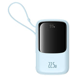 Baseus Qpow Pro+ 22.5W 10000mAh USB-C Power Bank - Blå