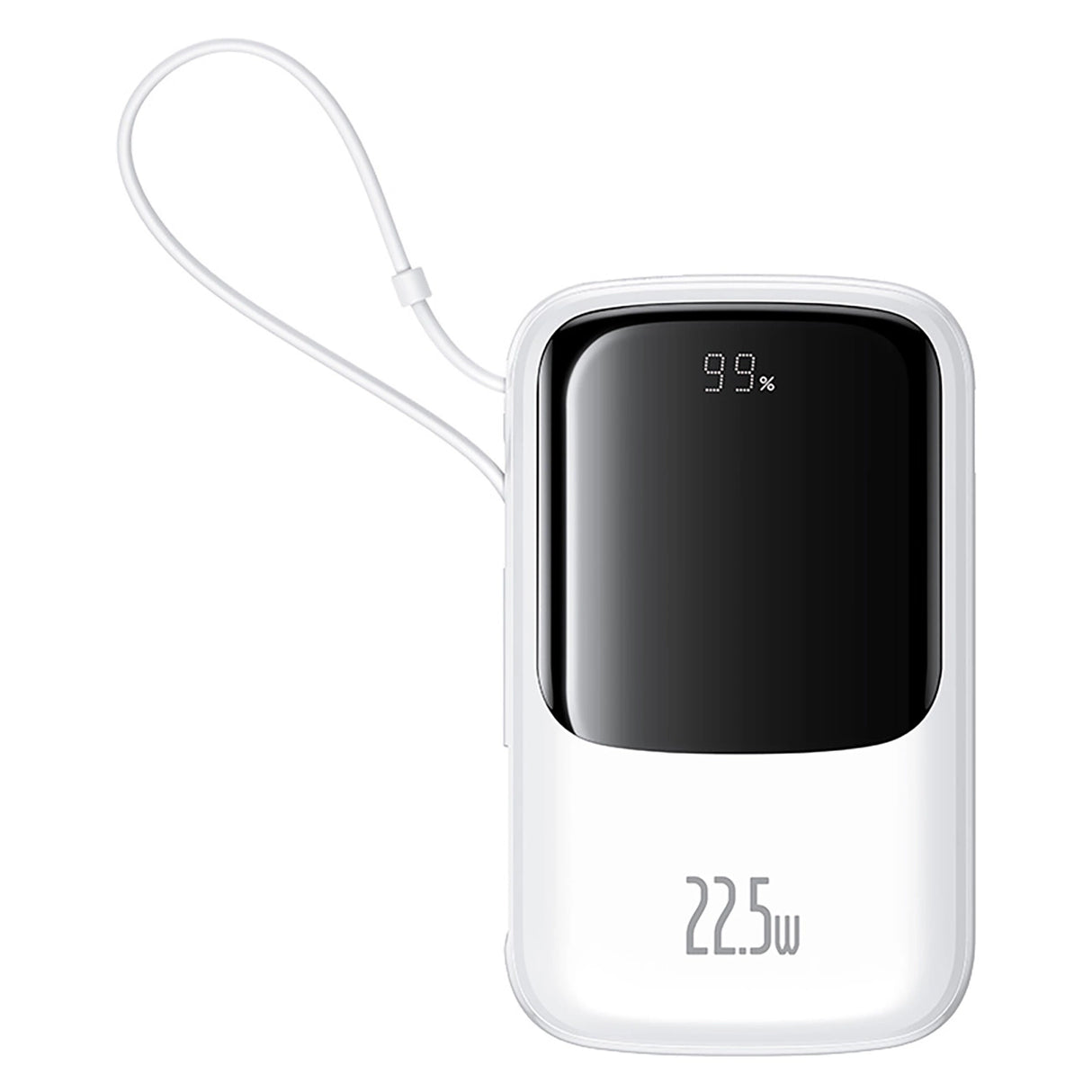 Baseus Qpow Pro+ Power Bank 22.5W 10000mAh USB-C - Hvid