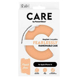 CARE af PanzerGlass Fashion Case iPhone 16 6.1" fersken/fersken MagSafe 1389