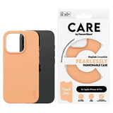 CARE af PanzerGlass Fashion Case iPhone 16 Pro 6.3" Peachy MagSafe 1390