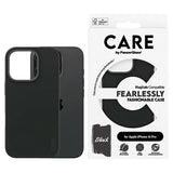 CARE af PanzerGlass Fashion Case iPhone 16 Pro 6.3" sort/sort MagSafe 1378