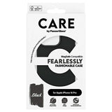 CARE af PanzerGlass Fashion Case iPhone 16 Pro 6.3" sort/sort MagSafe 1378
