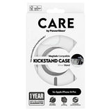 CARE af PanzerGlass Feature Kickstand Case iPhone 16 Pro 6.3" sølv/sølv MagSafe 1326