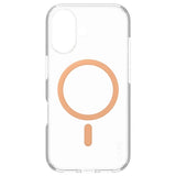 CARE af PanzerGlass Flagship Case iPhone 16 6.1" fersken/fersken MagSafe 1373