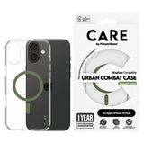 CARE af PanzerGlass Flagship Case iPhone 16 Plus 6.7" grøn/grøn MagSafe 1371