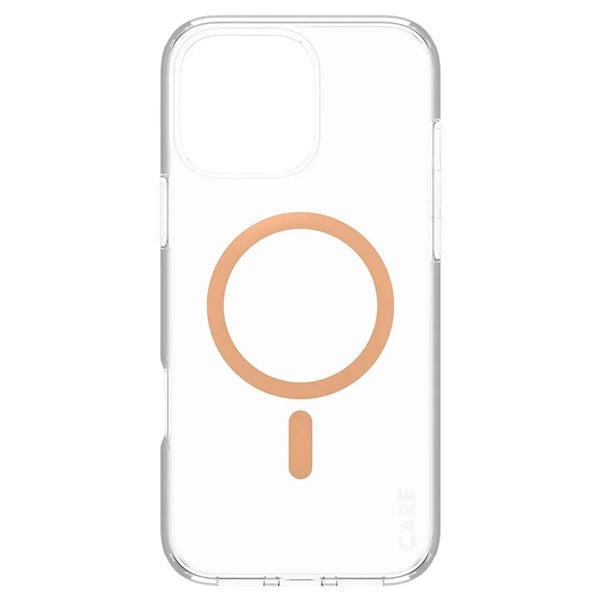 CARE af PanzerGlass Flagship Case iPhone 16 Pro Max 6.9" fersken/fersken MagSafe 1376