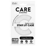 CARE af PanzerGlass Flagship Star Lit Case iPhone 16 Plus 6.7" hvid/hvid MagSafe 1343
